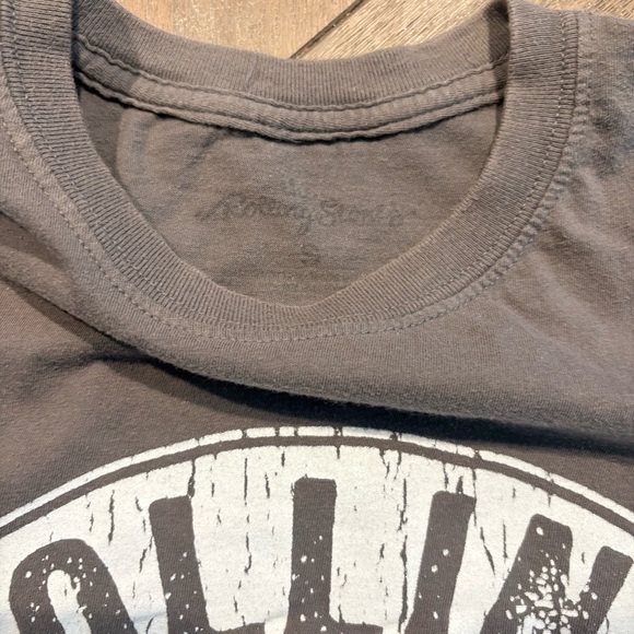 Vintage Gray Rolling Stones 1978 Short Sleeve Tour T-shirt S - Picture 3 of 5